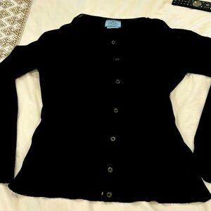 Prada black sweater